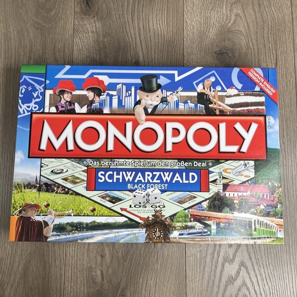 Hasbro Games Monopoly Board Game Germany Black Forest Schwarzwald